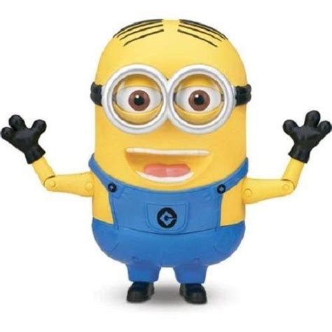 Talking Minions Action Figures Dave, Stuart, Tim & Bedtime Jerry by ...