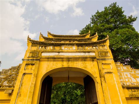 Thang Long Imperial Citadel, Hanoi, Vietnam Stock Image - Image of entrance, national: 171113511