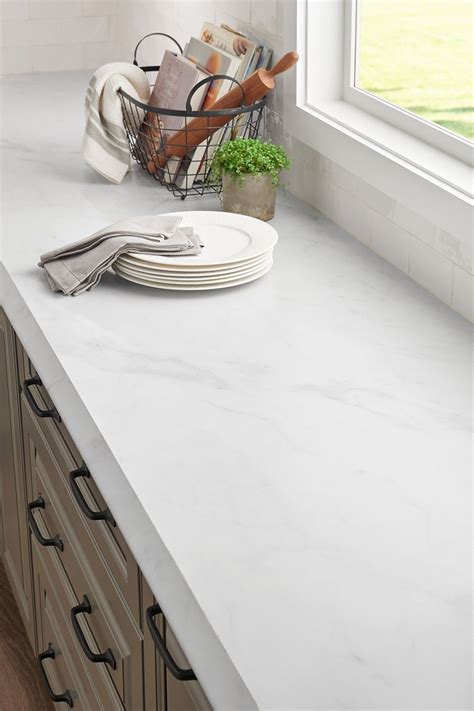 White Laminate Countertops, Formica Kitchen Countertops, White Kitchen Laminate, Countertop ...