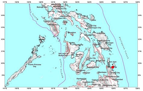 Magnitude 5.1 Earthquake Felt in Surigao del Sur January 3, 2023 ...