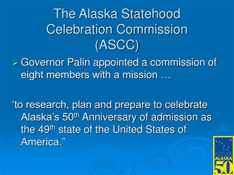 PPT - Celebrating Alaska’s 50 th Anniversary of Statehood PowerPoint ...