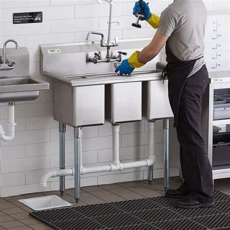 How to Install a 3-Compartment Sink: Plumbing Diagram and Guide