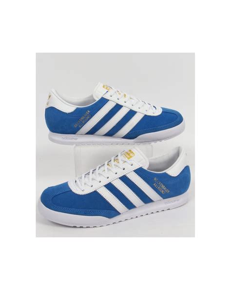 Adidas Beckenbauer Trainers Bluebird Blue/white, Originals, Beckenbauer ...