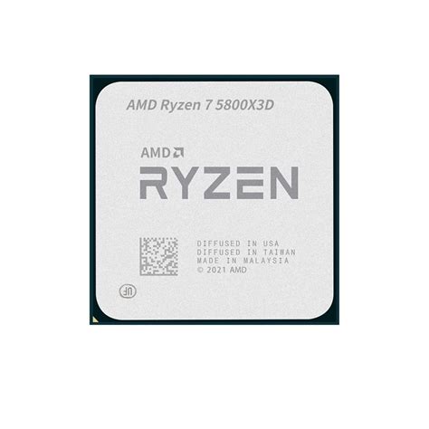 AMD Ryzen 5800X3D R7 5800X3D GHz 8-Core 16-Thread CPU, 58% OFF