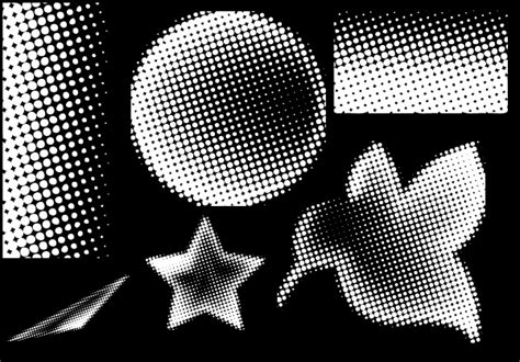 Halftone Shapes - Free Downloads and Add-ons for Photoshop