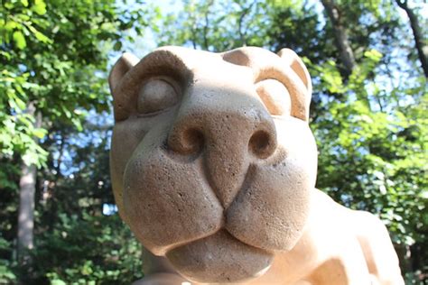 Nittany Lion Shrine | Mountain Lions still roamed this area … | Flickr