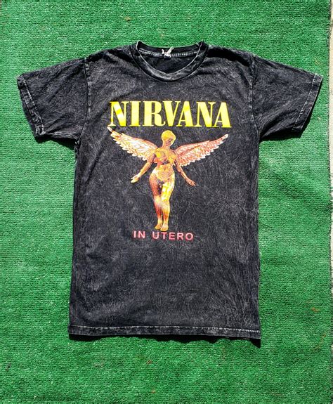 Nirvana t shirt vintage officially licensed | Etsy