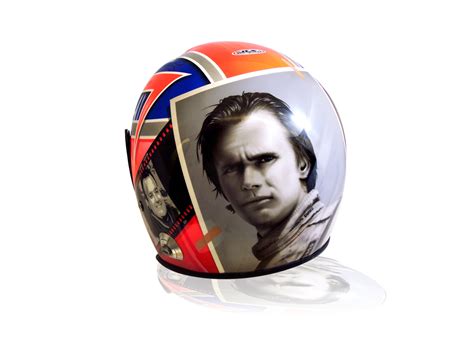 Dan Wheldon Helmet – Formula 1 Art