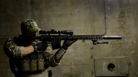 Wallpaper Sniper rifle Snipers Soldiers Army 1920x1080