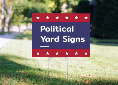 Phoenix Political Yard Signs printing – best price ...