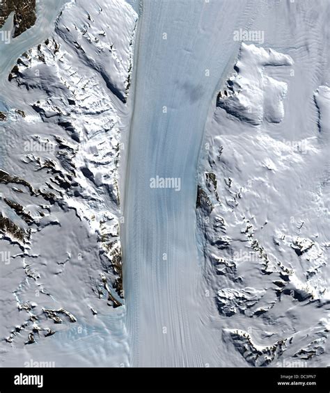 Satellite image byrd glacier hi-res stock photography and images - Alamy