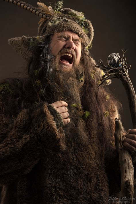 Radagast the Brown of Middle Earth conceptual photography