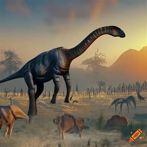 Scientifically accurate hadrosaurus dinosaur with okapi-like skin ...