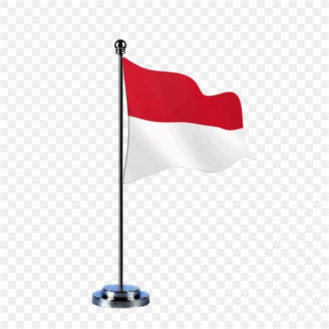 Kartun Bawa Bendera Merah Putih Berkibar - IMAGESEE