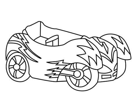 PJ Masks Cat Car coloring page - Download, Print or Color Online for Free