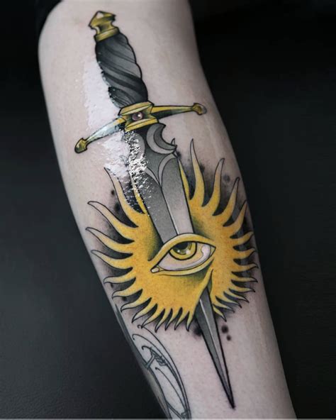 Dagger And Flower Tattoo Meaning | Best Flower Site