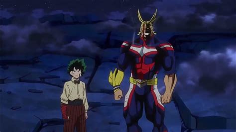 All Might and Midoriya vs wolfram Double Detroit Smash!!!! From Movie ...