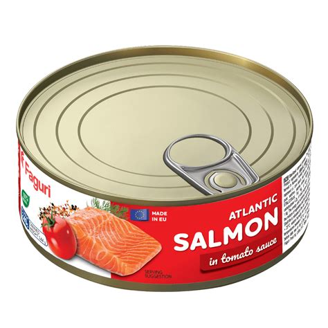 Salmon in tomato sauce 240g – Faguri