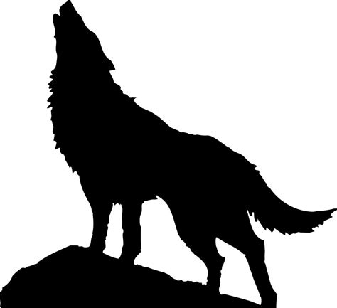 Silhouette Wolf : Galaxy Painting Autodesk Sketchbook Wolf Silhouette ...