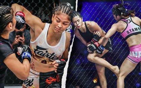 Stamp Fairtex: WATCH: Stamp Fairtex absolutely wrecks Angela Lee ...