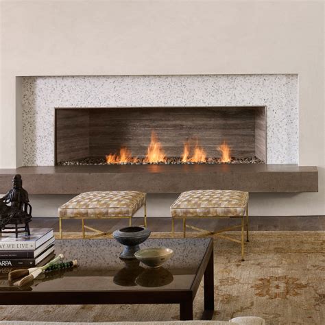 11 Sample Linear Fireplace Surrounds With New Ideas | Home decorating Ideas