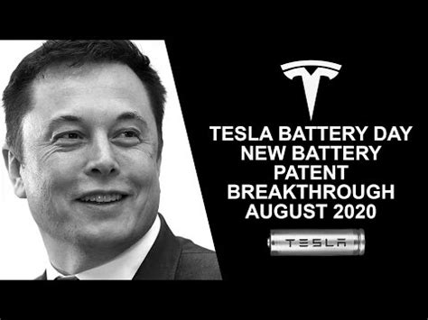 Tesla Battery Day – New Battery Patent Breakthrough On August 2020 – Graphene