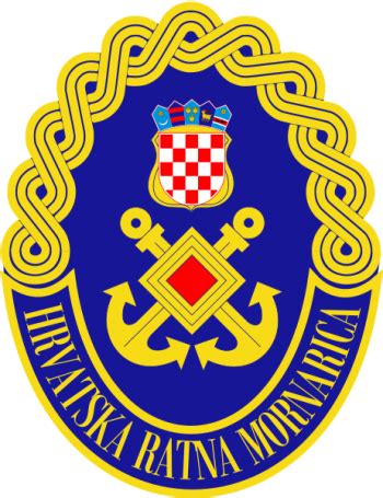 Coat of arms (crest) of Croatian Navy