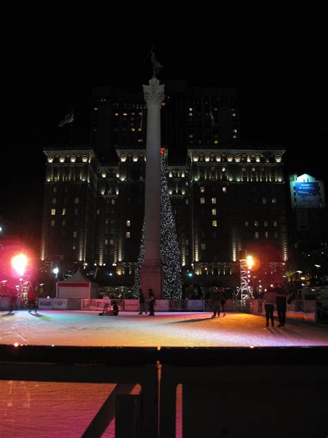 Ice Skating Union Square - San Francisco 2009 | AdamChandler86 | Flickr