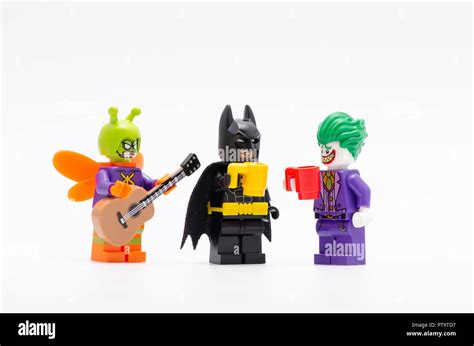 Lego batman playing guitar hi-res stock photography and images - Alamy