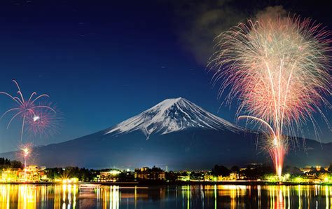 Lake Kawaguchi Winter Fireworks | Yamanashi | Japan Snow | Japan Travel