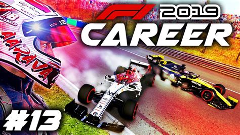 F1 2019 CAREER MODE Part 13: MASSIVE CRASH AT HUNGARY! - YouTube