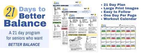 12 Balance Exercises for Seniors | with PDF and Pictures