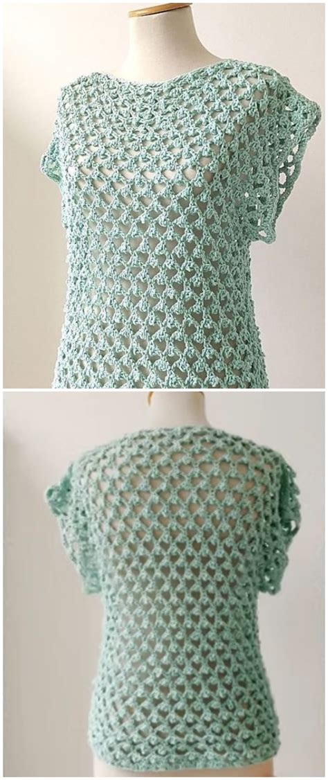 Crochet A Lovely Blouse Easily - Crochet Ideas