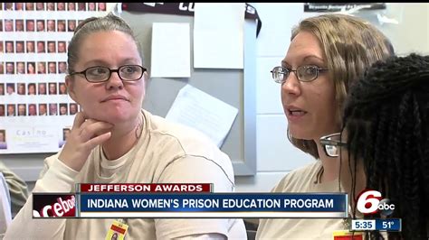 Jefferson Awards: Woman recreates education program at Indiana Women's Prison - YouTube