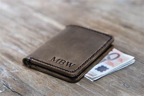 Minimalist Euro Wallet [Handmade] [Personalized]