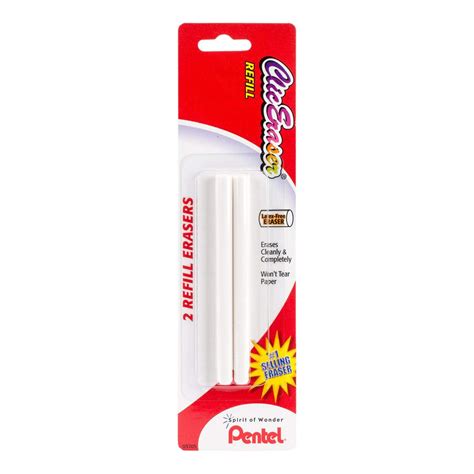 BUY Pentel Zer2 Click Eraser Refill 2/Pack