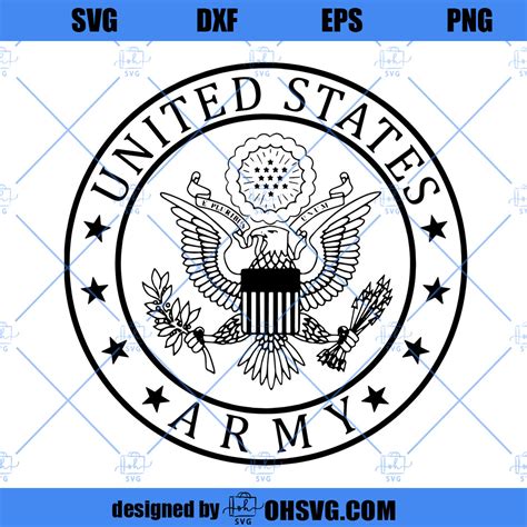 U.S. Army Eagle Logo, Standard Army Seal Digital Vector .ai, .svg, .pn ...