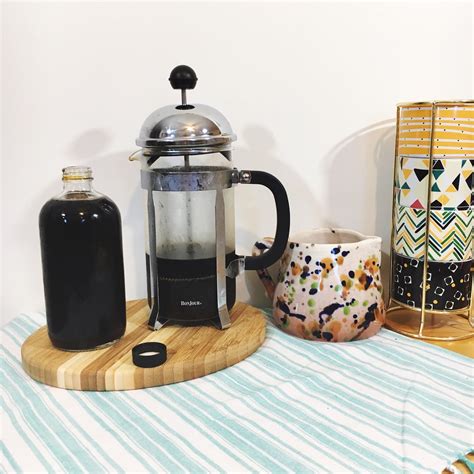 five sixteenths blog: Make it Monday // How to Make Cold Brew Coffee in a French Press