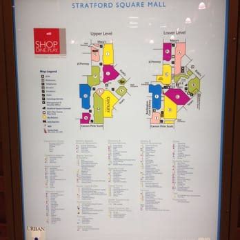 Oakbrook Mall Map Illinois