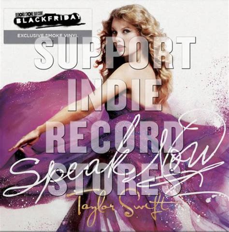 Taylor Swift - Speak Now [Black Friday Smoke Colored Vinyl] (Vinyl LP ...