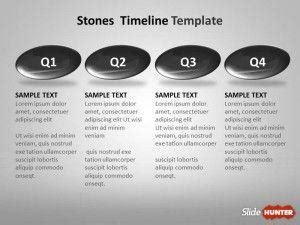 Free Stones Timeline Template for PowerPoint