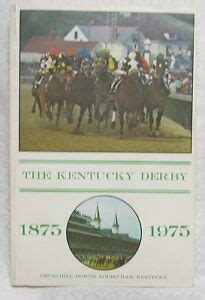 The Kentucky Derby 1875-1975 | eBay