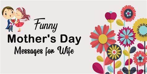 Funny Mothers Day Messages for Wife – Mothers Day Wishes