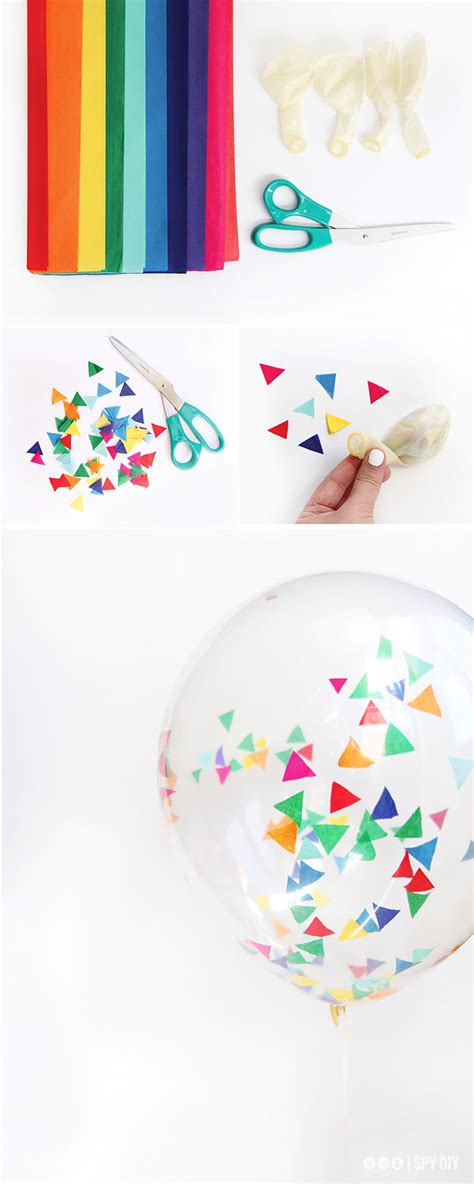 » MY DIY | Confetti balloons