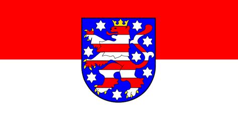 Flag of Thuringia - Openclipart