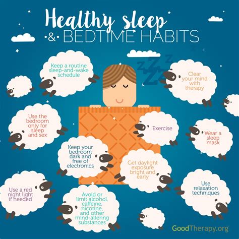 GoodTherapy | Sleep Hygiene Infographic by GoodTherapy.org