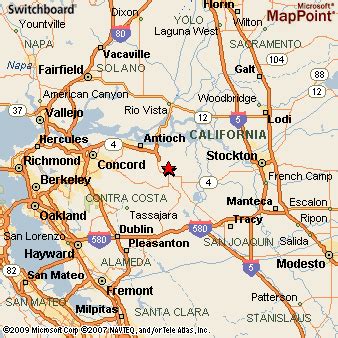 Where is Brentwood (Contra Costa Co), California? see area map & more