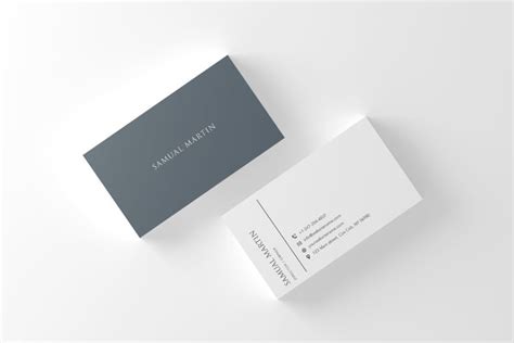 Beautiful Simple Classy Modern Business Card (77586)