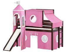 40 Princess/Castle Loft Beds with Ladder and Slide ideas | low loft ...