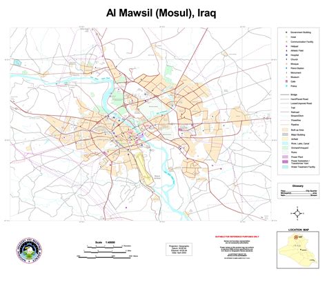 Mosul Overview Map - Mosul Iraq • mappery